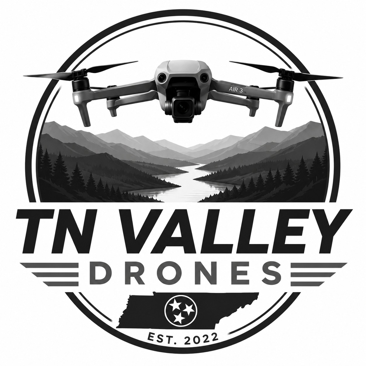 TN Valley Drones logo